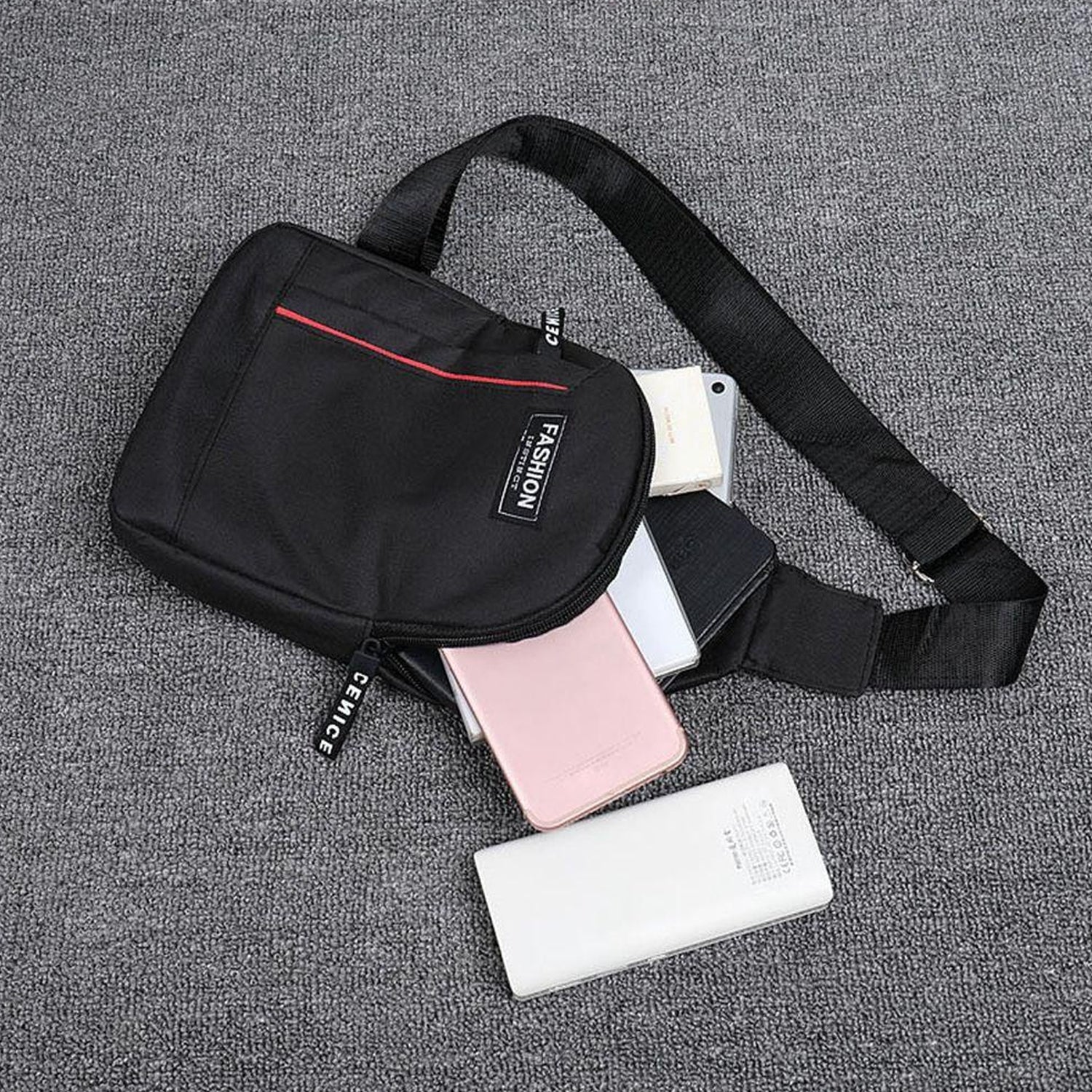 0323 grey Waterproof Anti Theft Crossbody fanny pack waist bag PU Leather Shoulder Bags Chest Men Casual fashion USB Charging earphone hook Sling Travel Messengers Bag DeoDap 0323 grey Waterproof Anti Theft Crossbody fanny pack waist bag PU Leather Shoulder Bags Chest Men Casual fashion USB Charging earphone hook Sling Travel Messengers Bag DeoDap